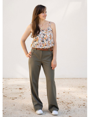 Molde de calça Dulce - Anna Rose patterns