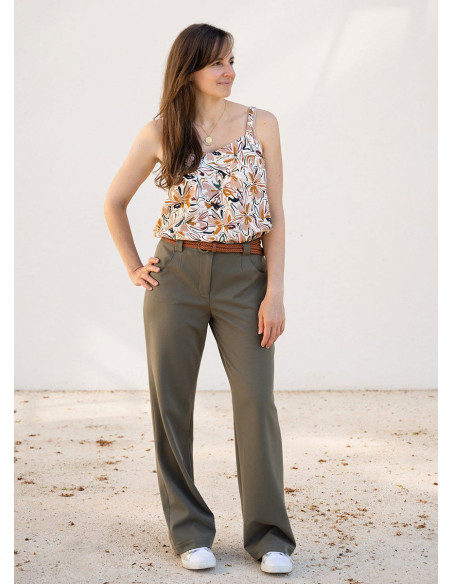Molde de calça Dulce - Anna Rose patterns