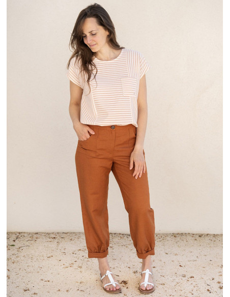 Molde de calça Dulce - Anna Rose patterns