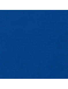Tecido de algodão liso patchwork Kona - Royal