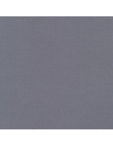 Tecido de algodão liso patchwork Kona - Cinza Médio