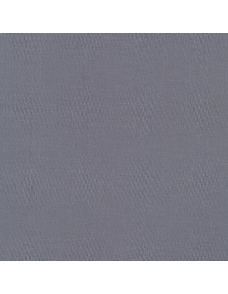Tecido de algodão liso patchwork Kona - Cinza Médio