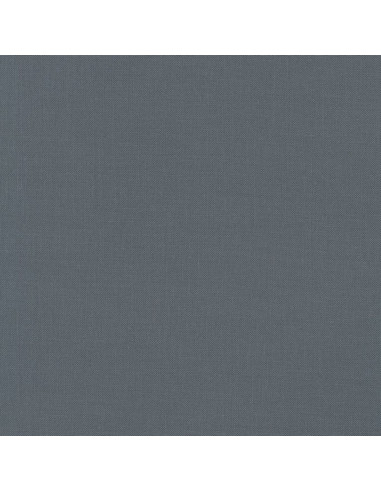 Tecido de algodão liso patchwork Kona - Steel