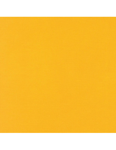 Tecido de algodão liso patchwork Kona - Amarelo Milho