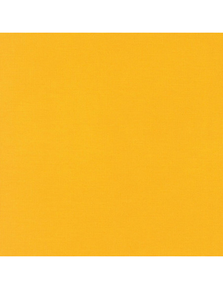 Tecido de algodão liso patchwork Kona - Amarelo Milho