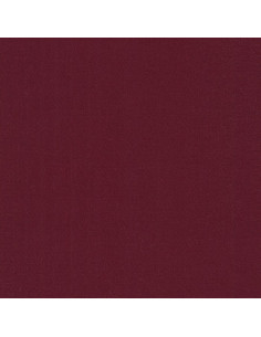 Tecido de algodão liso patchwork Kona - Burgundy