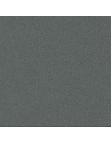 Tecido de algodão liso patchwork Kona - Grafite