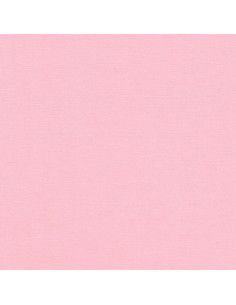 Tecido de algodão liso patchwork Kona - Baby Pink