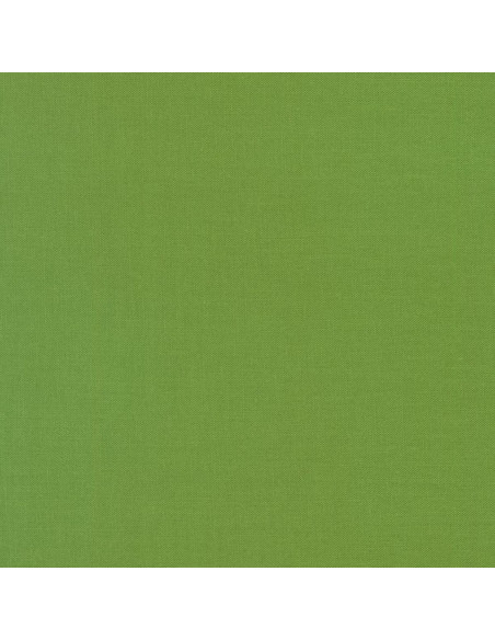 Tecido de algodão liso patchwork Kona - Verde Grama