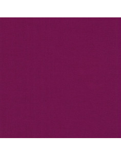 Tecido de algodão liso patchwork Kona - Berry