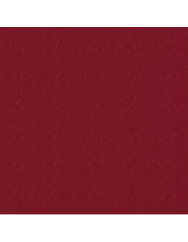 Tecido de algodão liso patchwork Kona - Crimson