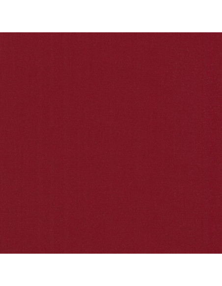 Tecido de algodão liso patchwork Kona - Crimson