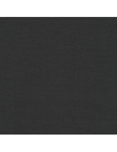 Tecido de algodão liso patchwork Kona - Charcoal
