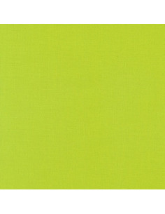 Tecido de algodão liso patchwork Kona - Chartreuse