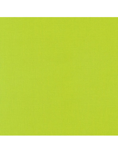 Tecido de algodão liso patchwork Kona - Chartreuse