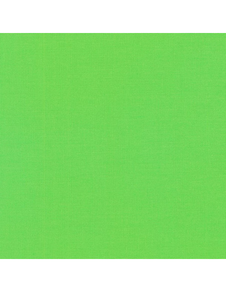 Tecido de algodão liso patchwork Kona - Sour Apple