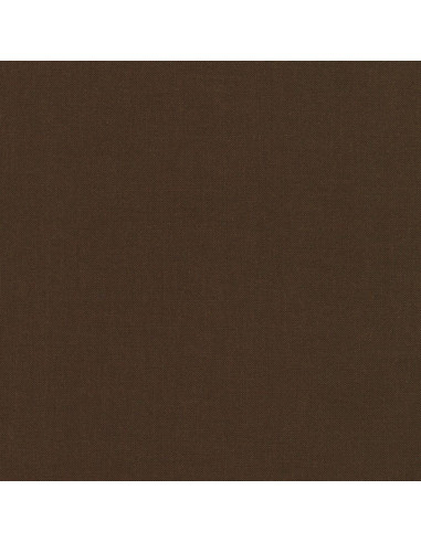 Tecido de algodão liso patchwork Kona - Coffee