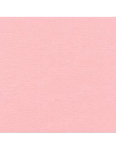 Tecido de algodão liso patchwork Kona - Rosa