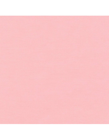 Tecido de algodão liso patchwork Kona - Rosa