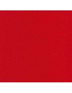Tecido de algodão liso patchwork Kona - Vermelho Chinês