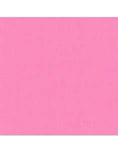Tecido de algodão liso patchwork Kona - Candy Pink
