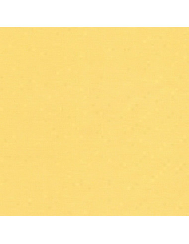Tecido de algodão liso patchwork Kona - Lemon