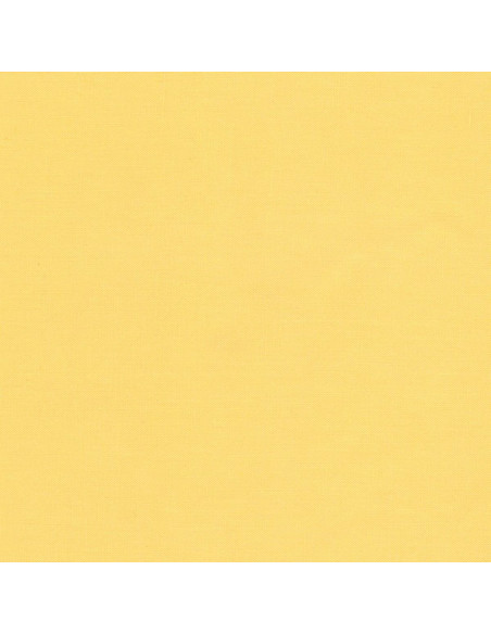 Tecido de algodão liso patchwork Kona - Lemon
