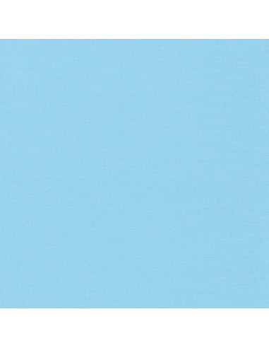 Tecido de algodão liso patchwork Kona - Spa Blue