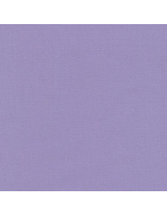 Tecido de algodão liso patchwork Kona - Lavanda