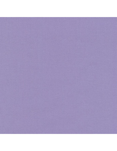 Tecido de algodão liso patchwork Kona - Lavanda