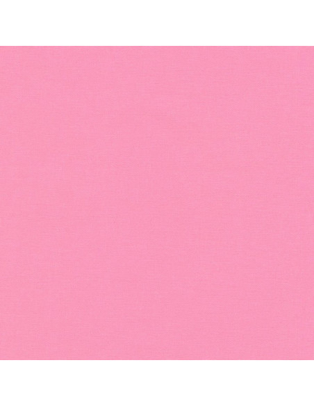 Tecido de algodão liso patchwork Kona - Carnation