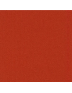 Tecido de algodão liso patchwork Kona - Paprika