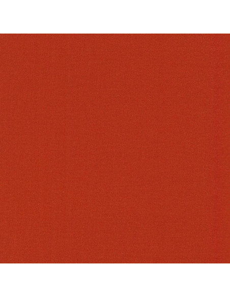 Tecido de algodão liso patchwork Kona - Paprika