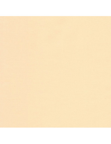 Tecido de algodão liso patchwork Kona - Creme
