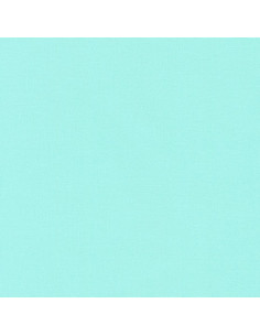 Tecido de algodão liso patchwork Kona - Aqua