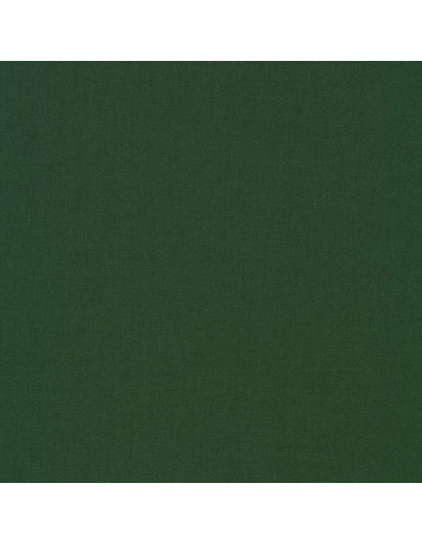 Tecido de algodão liso patchwork Kona - Hunter Green
