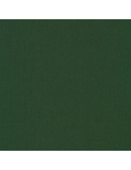 Tecido de algodão liso patchwork Kona - Hunter Green
