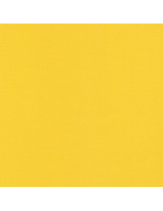 Tecido de algodão liso patchwork Kona - Canary