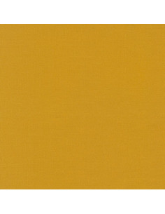 Tecido de algodão liso patchwork Kona - Curry