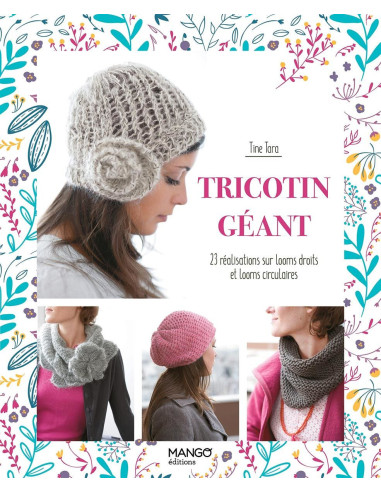 Livro de tricô gigante