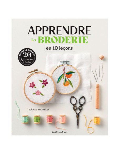 Livro aprender bordado em 10 lições