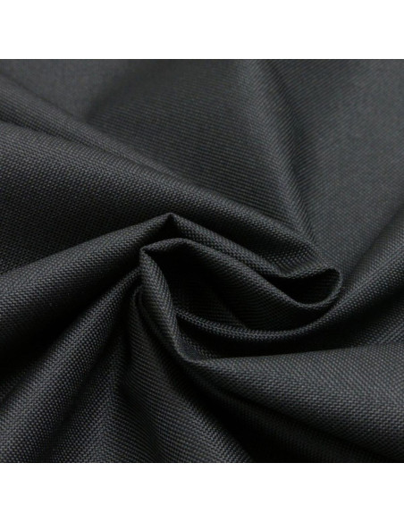 Tecido de lona impermeável e ultra-resistente - Preto