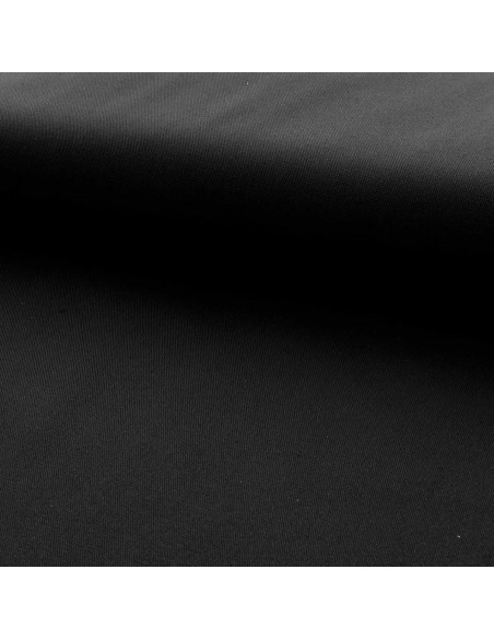 Tela de algodão canvas semi-sarja - Preto