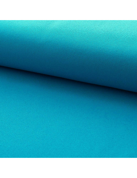 Tela de algodão canvas meia sarja - Azul turquesa