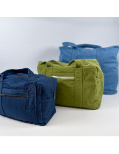 Padrão de bolsa e nécessaire de viagem - Ikatee