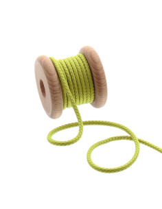Cordão redondo anoraque - Verde anis