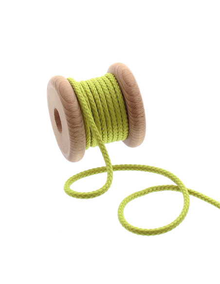 Cordão redondo anoraque - Verde anis