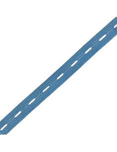 Elástico com casa de botão para criança - Azul jeans