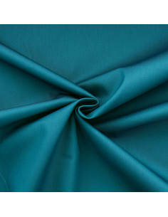 Tecido gabardine policotton - Azul petróleo