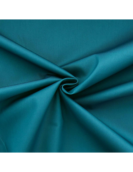Tecido gabardine policotton - Azul petróleo